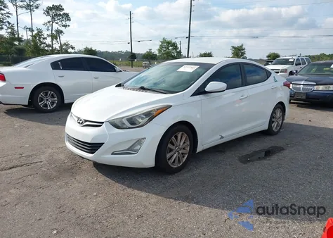 2015 Hyundai Elantra Se z USA, uszkodzony, nr VIN 5NPDH4AEXFH599738